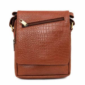 Messenger Bag Genuine Leather Brown